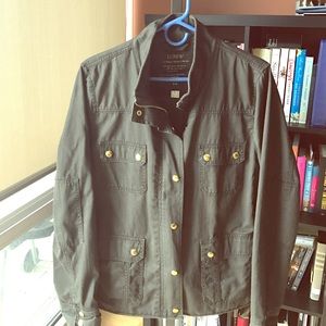 J.Crew factory relaxed fit boyfriend field jacket