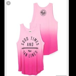 Pink tank top