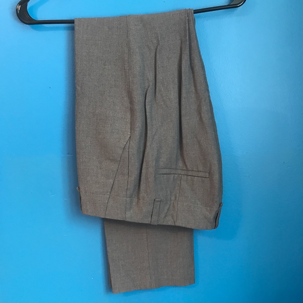 Straight Slacks Dress Pants