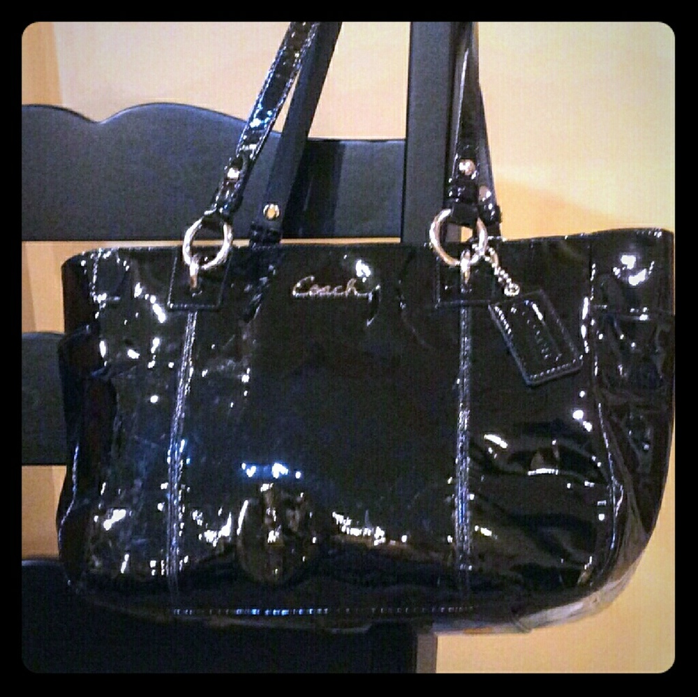 Coach Patent leather purse