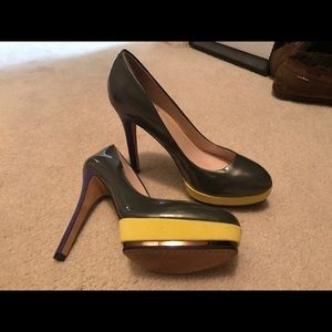 Platform Heels Worn Twice 😊