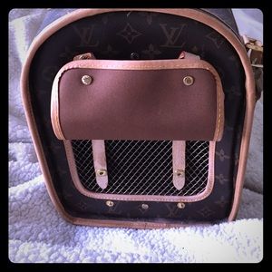 Louis Vuitton dog Carrier
