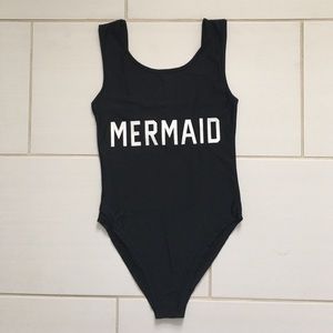 Cheeky one piece swimsuit size LARGE