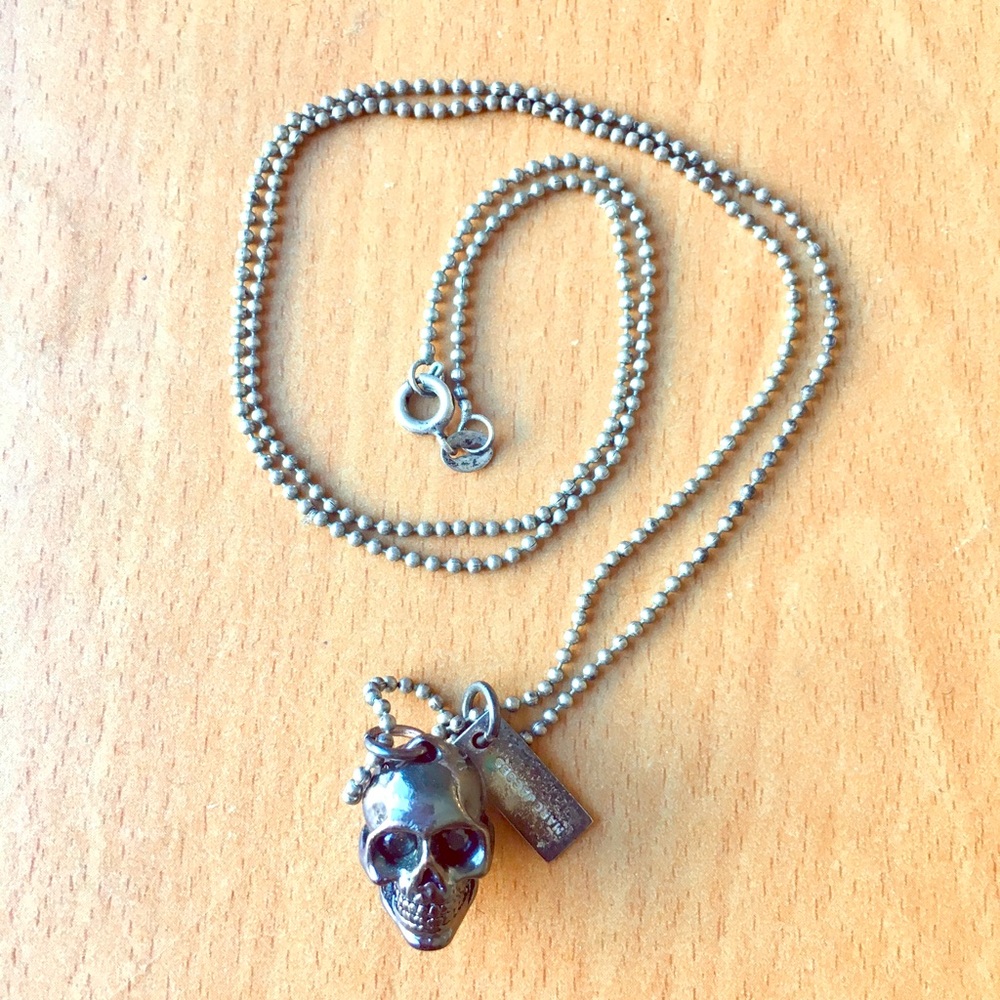 Marc Jacobs Skull Necklace