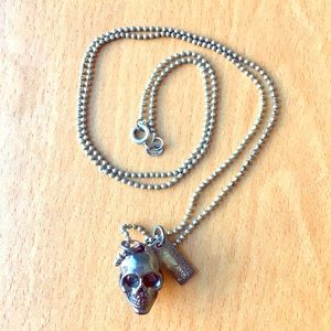 Marc Jacobs Skull Necklace