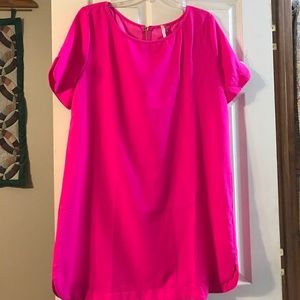 Hot pink boutique dress size 3xl