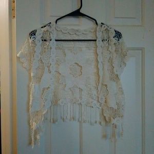 Lace cardi