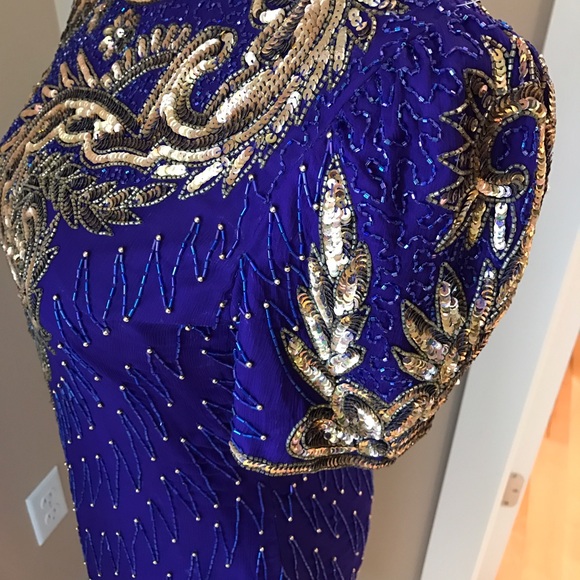 Vintage Beaded Cocktail Dress - NWT - Picture 3 of 4