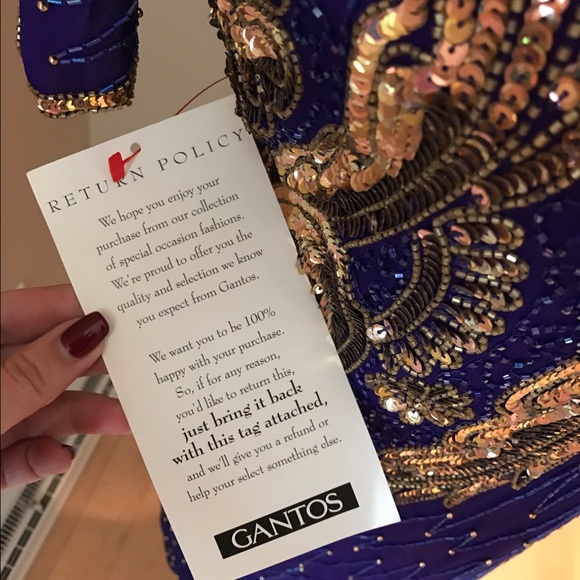 Vintage Beaded Cocktail Dress - NWT - Picture 4 of 4