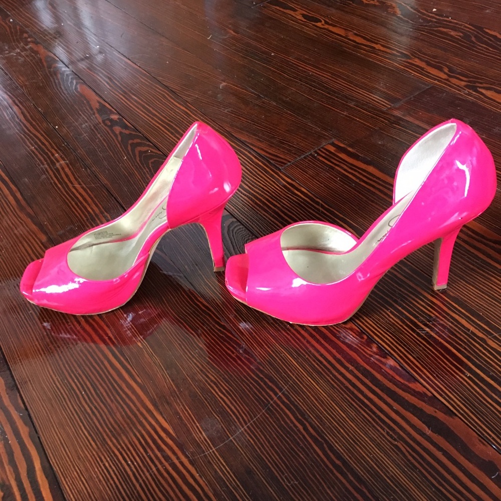 Hot Pink Heels