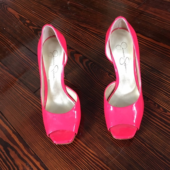 Hot Pink Heels - Picture 2 of 2