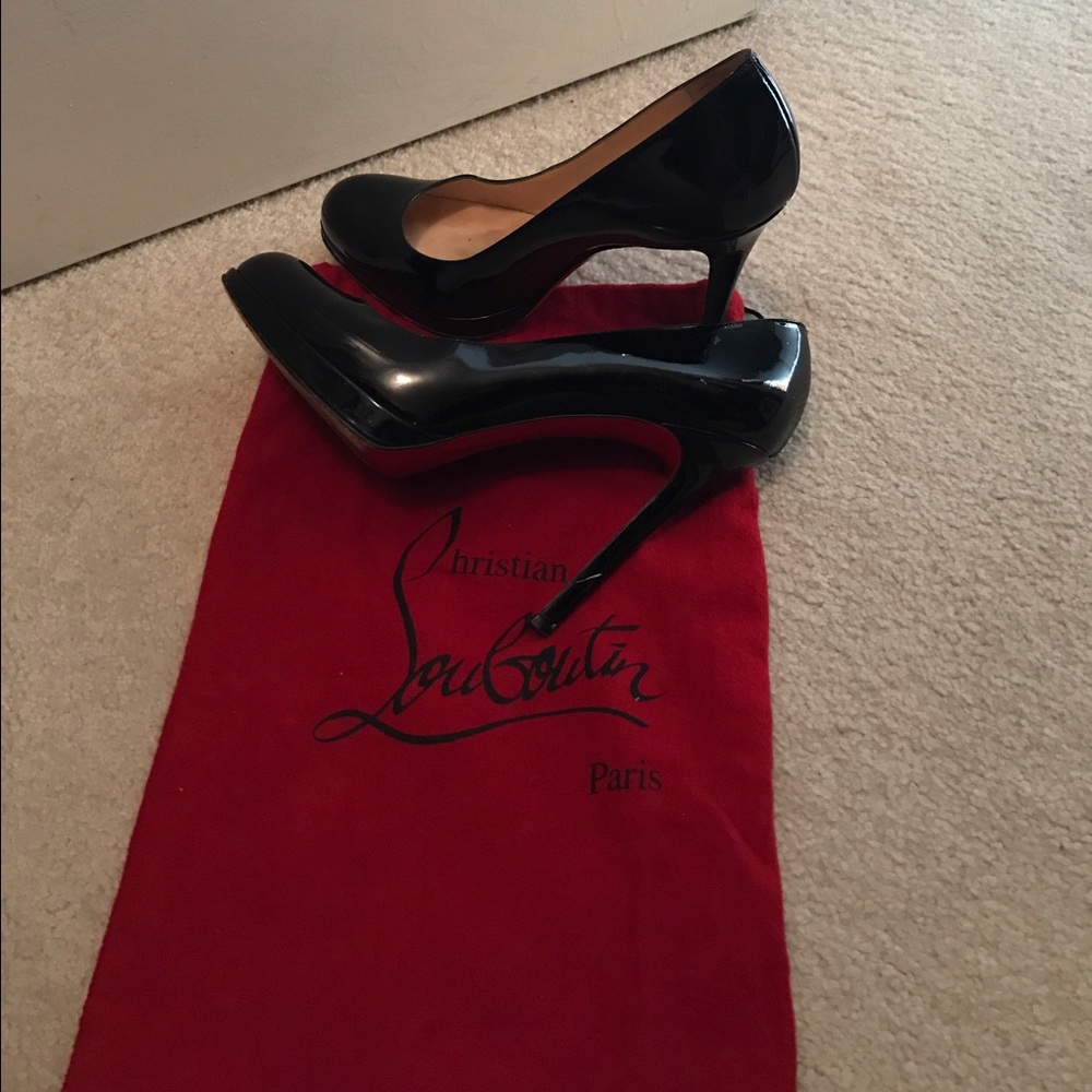 Christian Louboutin Heels w small platform