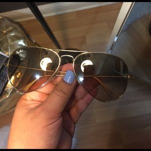 Ray Ban aviator glasses