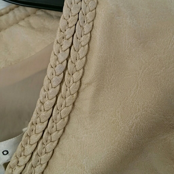 Max studio beige leather dress - Picture 6 of 7