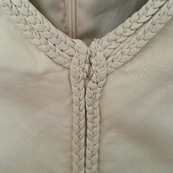 Max studio beige leather dress - Picture 7 of 7