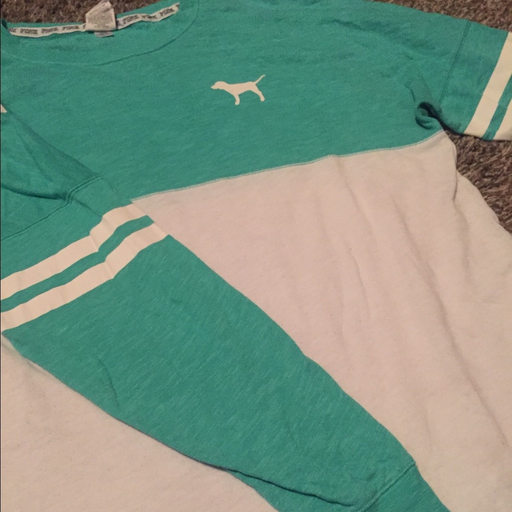 "PINK" raglan t