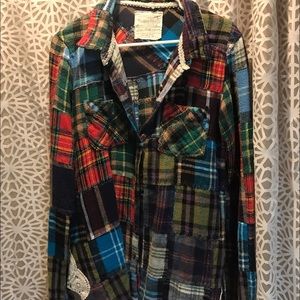 We the Free lost in plaid flannel