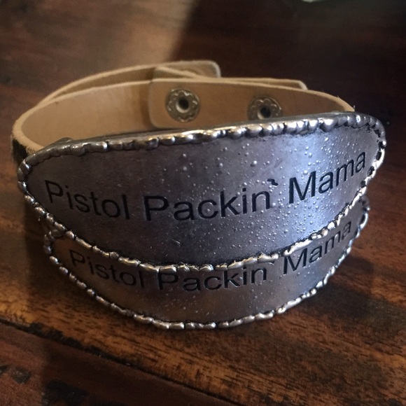 •Pistol Packin MaMa Bracelet• - Picture 2 of 3