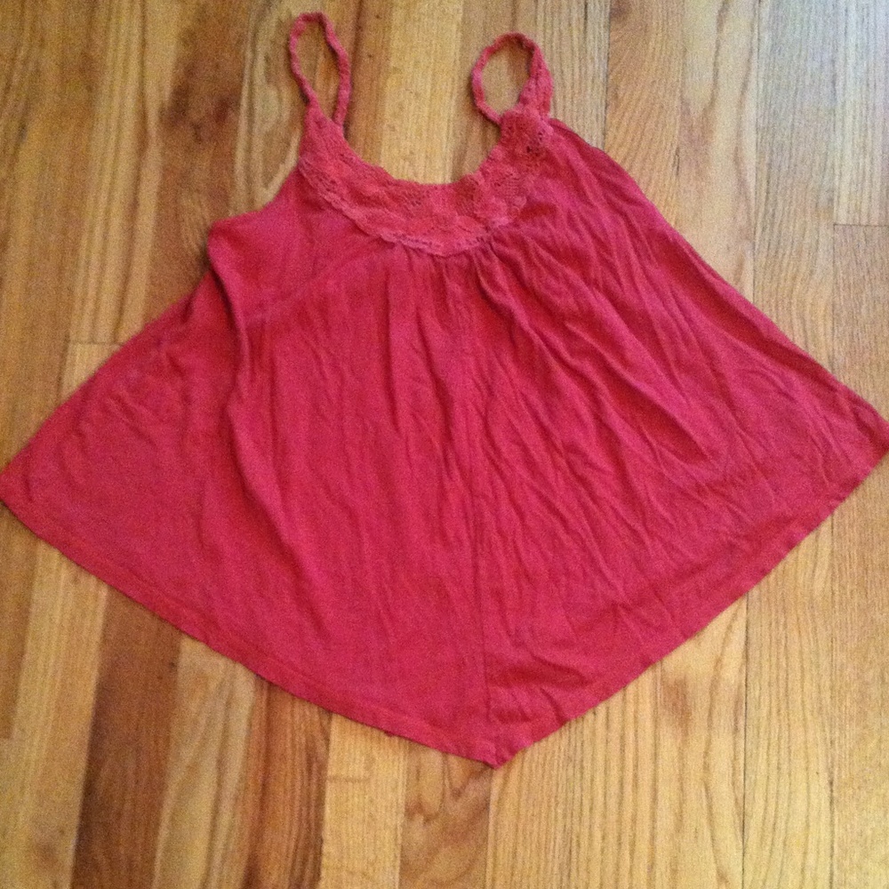 🚫TRADE🚫American eagle red tank