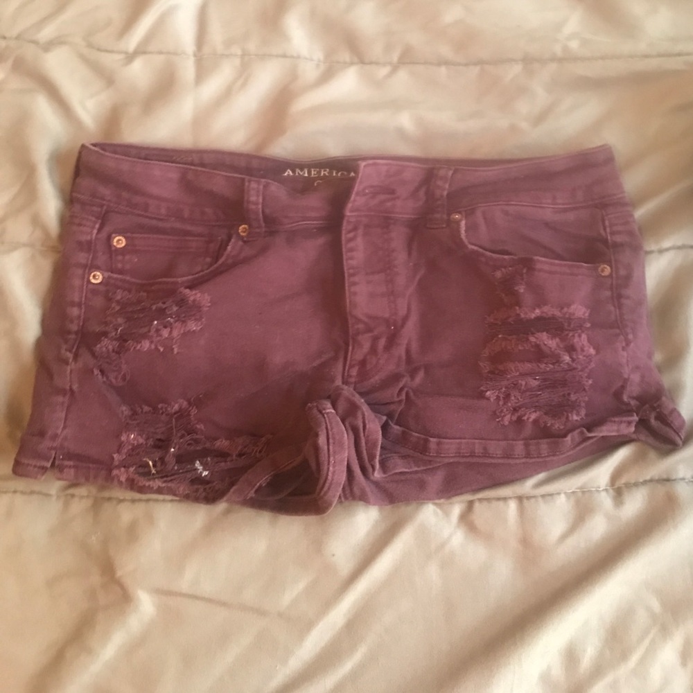 Maroon shorts