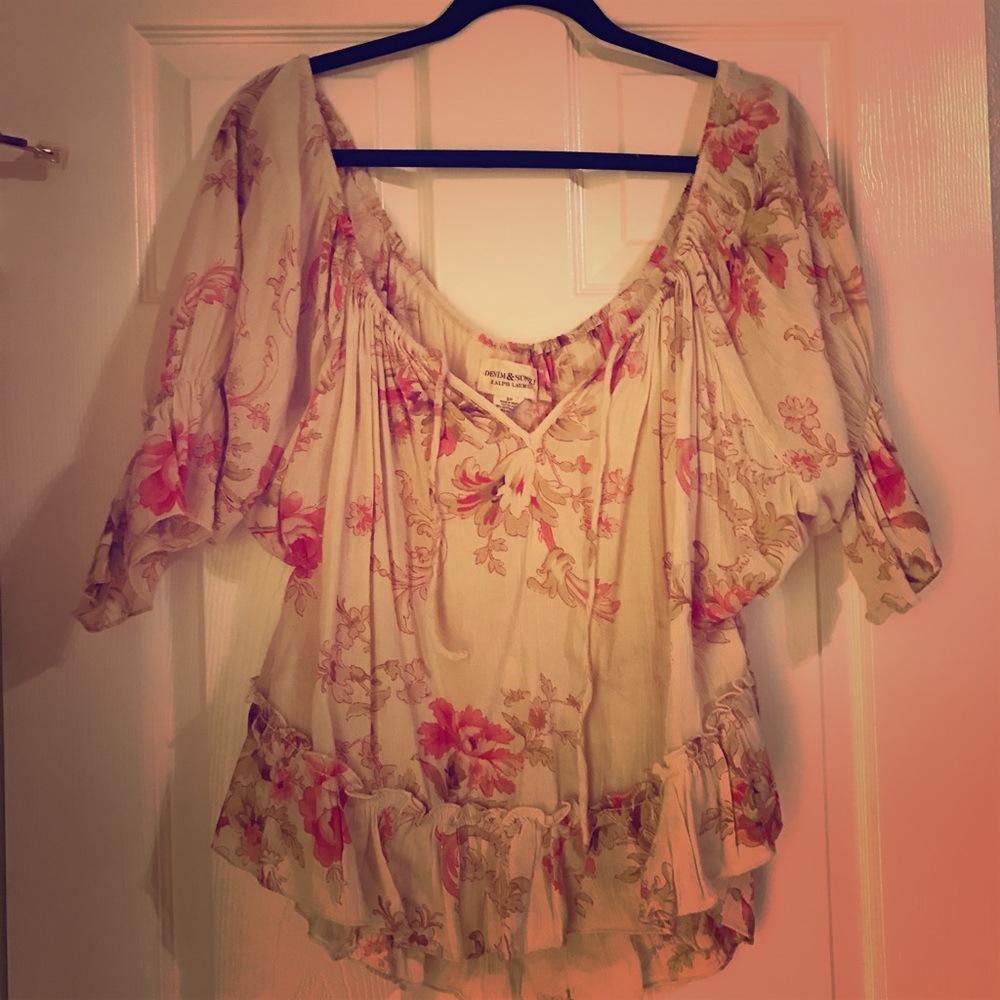 Ralph Lauren floral blouse
