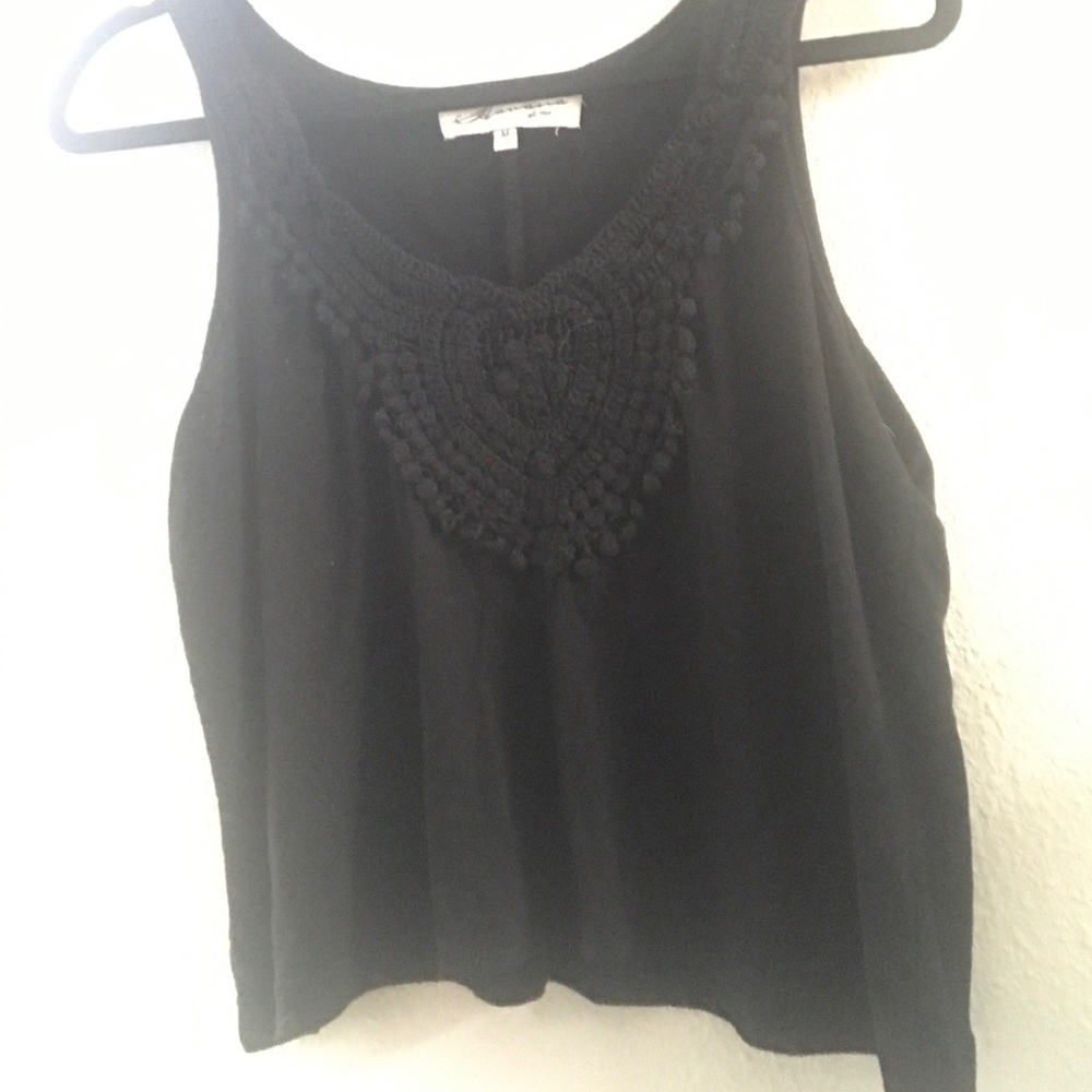 Black dressy top, Vintage Havana