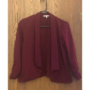 🚨FINAL MARKDOWN🚨Adorable Maroon Blazer