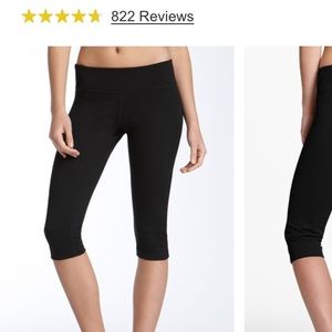 Zella "live in" capris. Black size M