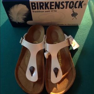 Birkenstocks Gizeh Birko-Flor