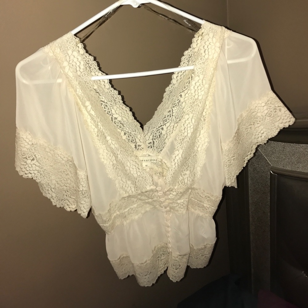 Forever 21 Lace Top