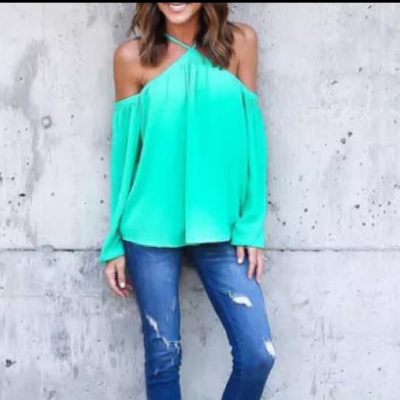 Teal Blouse - Picture 3 of 4