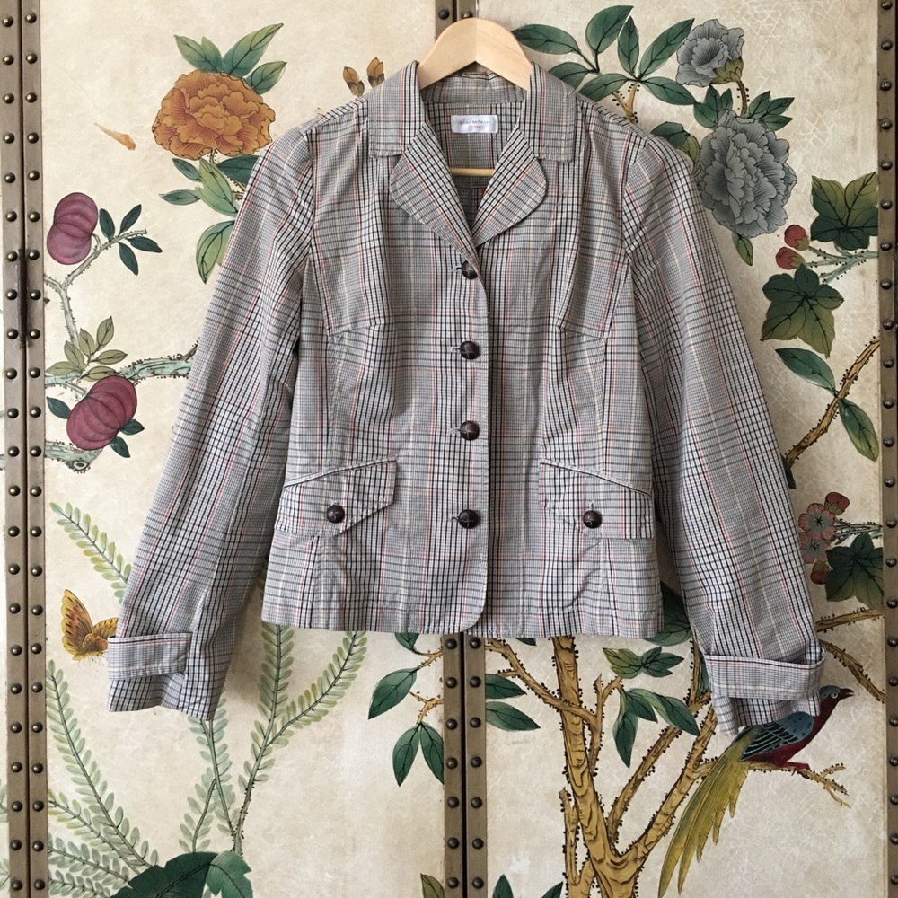 [Isaac Mizrahi] Target Plaid Pleaser Blazer
