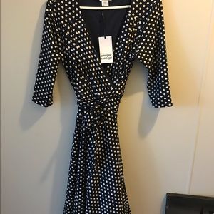 Unique Vintage 1940s Style Kelsie Wrap Dress