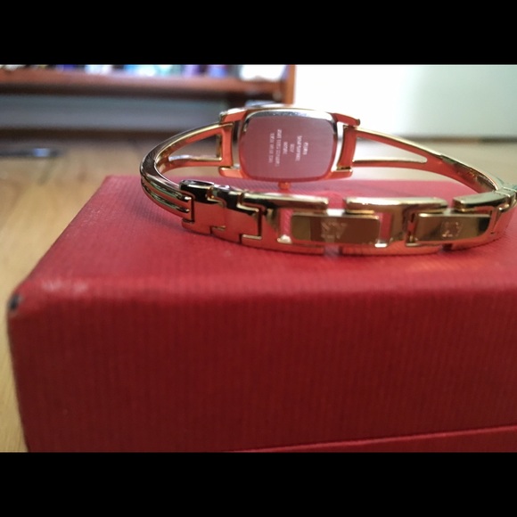 Anne Klein 10/6228 Gold Tone Bracelet Watch
