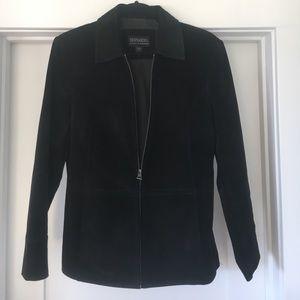Suede black jacket