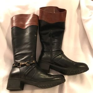 Rampage 2 Tone Riding Boots 7 1/2