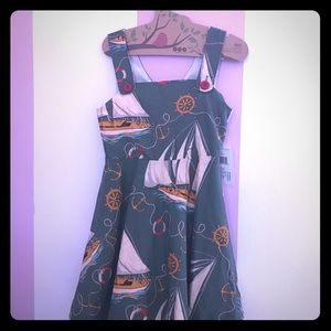 Ralph Lauren Sailboat print Dress