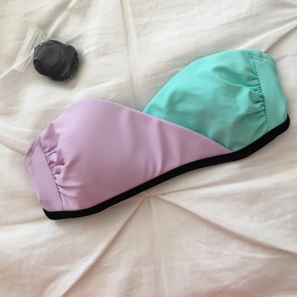 Bandeau bikini top
