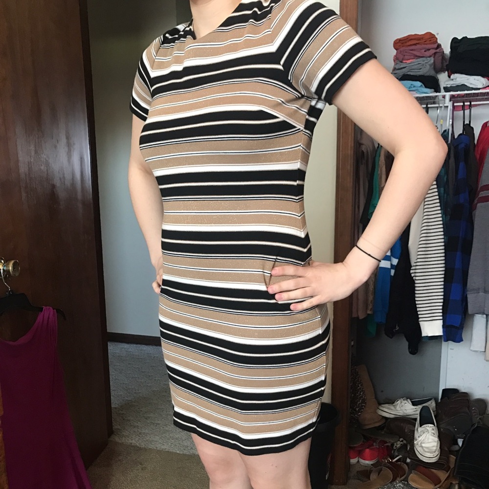 Gold&Black Dress