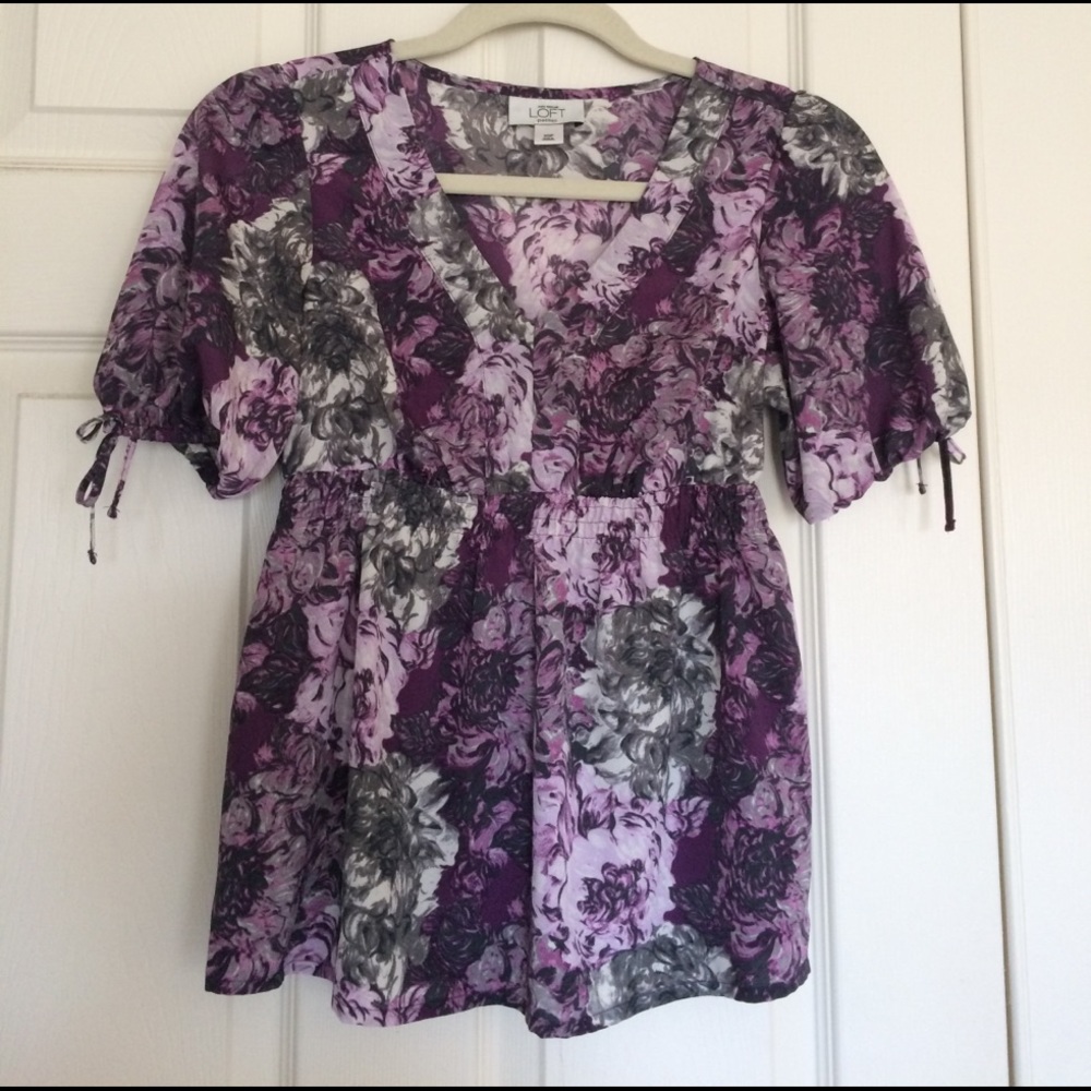 2 for $25 deal LOFT floral top