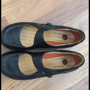 Clarks! Sweet Mary Janes shoes.