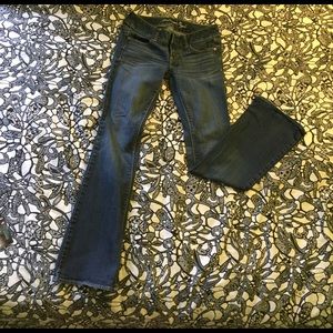 Dark wash American eagle jeans