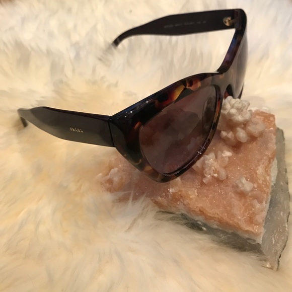 Prada Purple/Tortoise Sunglasses - Picture 5 of 7