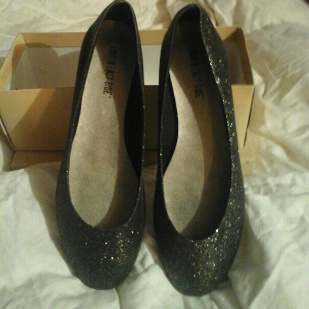 Glittery shoes