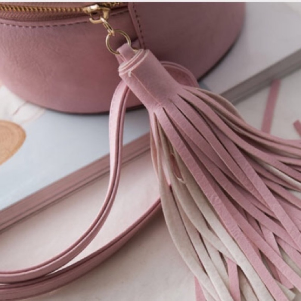 dusty pink crossbody bag - Picture 5 of 5
