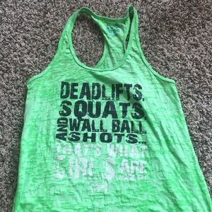 CrossFit tank