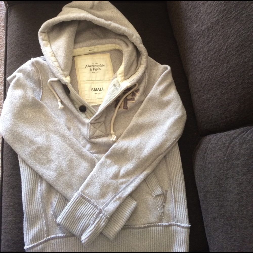 A&F hooded winter jacket