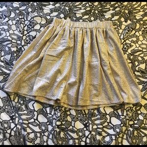 Gold skirt