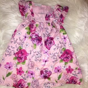 NWT 2pc Floral Dress w/ Diaper Cover 24M