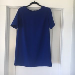 Royal blue dress
